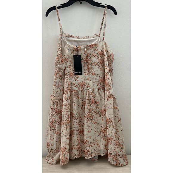 Nasty Gal Micro Frill Mini Trapeze Dress Sz 2 Small New With Tags $138 - Picture 7 of 16